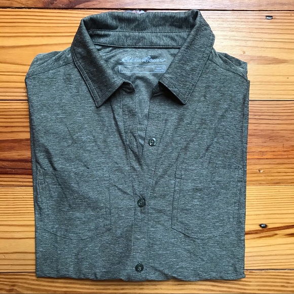 Eddie Bauer Green Long Sleeve Polyester Top, EUC S - Picture 11 of 11